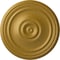 Ekena Millwork Reece Ceiling Medallion (Fits Canopies up to 6 3/4"), Hand-Painted Pharaohs Gold, 21"OD x 1 1/4"P CM21REPGS - alternate 1